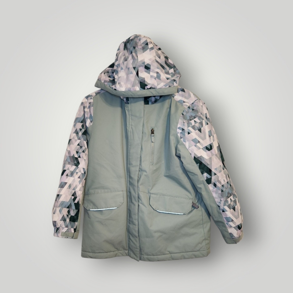 Stylish Kids Jacket with Geometric Pattern